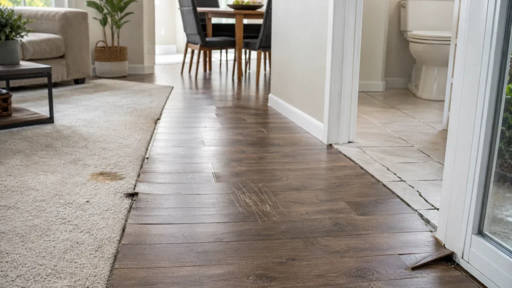 Common flooring problems in a home interior