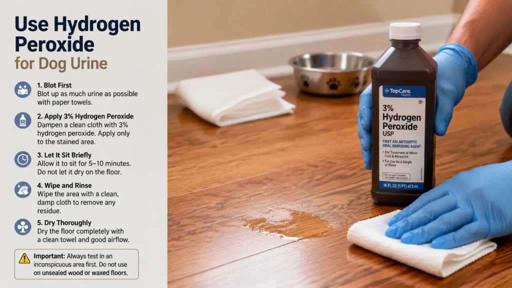Use Hydrogen Peroxide for Dog Urine
